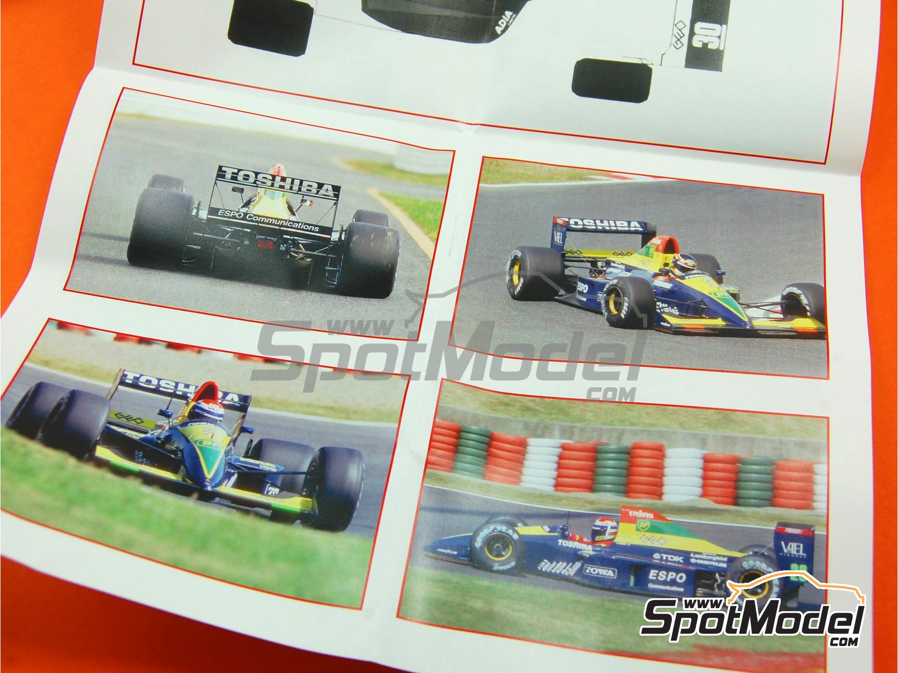 Spark 1:43 Yannick Dalmas Lola LC88 #29 monaco GP formula 1